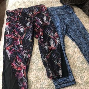 Kirkland Signature Blue and Black Patterned Top